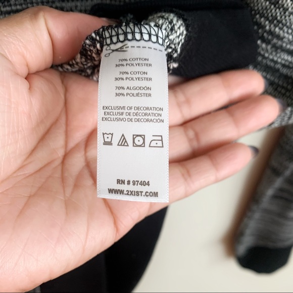 2(X)IST | Lounge Wear Sweatshirt Size Large - Picture 5 of 5
